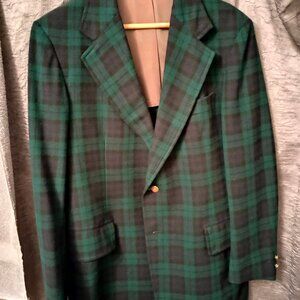 Pendleton Vintage Blazer/Sports wool Coat Plaid, 42R